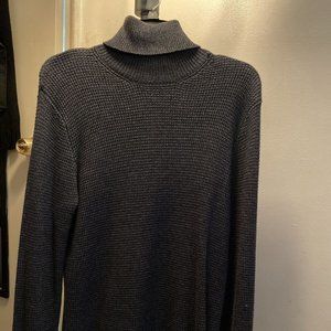 H&M Men’s Knit Turtleneck Sweater Charcoal